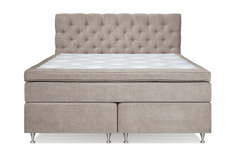 Jenkkisänky Paraiso 180x200 cm Kiinteä - Beige - Huonekalut - Sänky - Sänkypaketti