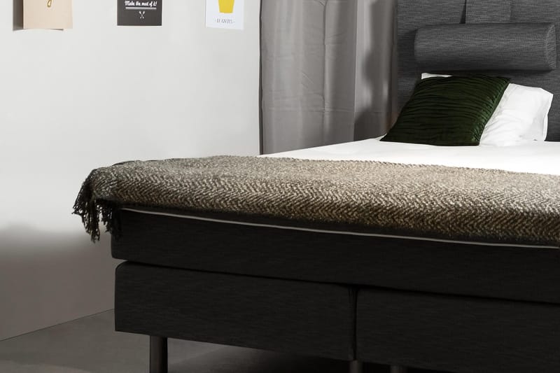 Jenkkisänky Palma 180x200 - Ancona Harmaa - Huonekalut - Sänky - Parisänky