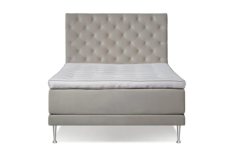 Kolina Jenkkisänky 140 cm - Beige - Huonekalut - Sänky - Jenkkisängyt