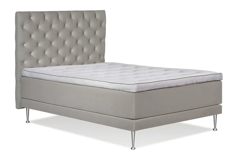 Kolina Jenkkisänky 140 cm - Beige - Huonekalut - Sänky - Jenkkisängyt