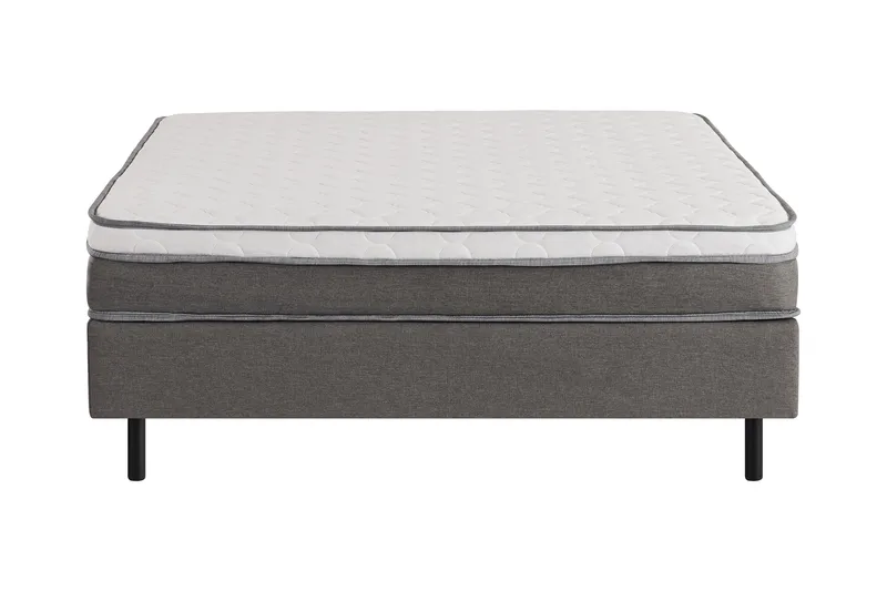 Komplett sängpaket Utan sänggavel 160x200 Grå, undefined
