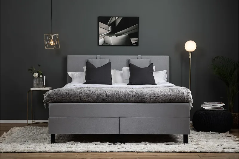 Lucky 150 Jenkkisänky Harmaa - Huonekalut - Sänky - Jenkkisängyt