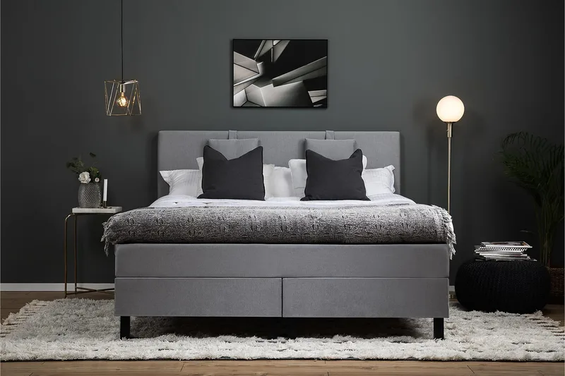 Lucky 150 Jenkkisänky Harmaa - Huonekalut - Sänky - Jenkkisängyt