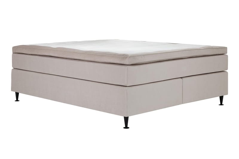 Lysekil Kontinentalsäng 160x200 Beige Without headboard Medium beige - Huonekalut - Sänky - Parisänky