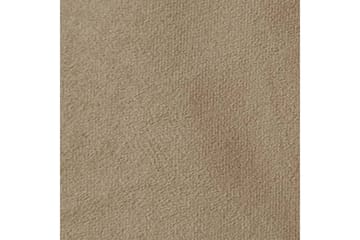 Moden sänkypaketti – jenkkisänky 140x215 cm kangasta, säilytyksellä, sängynpäädyllä + petauspatja, kovuusaste pehmeä - Beige - Huonekalut - Sänky - Jenkkisängyt