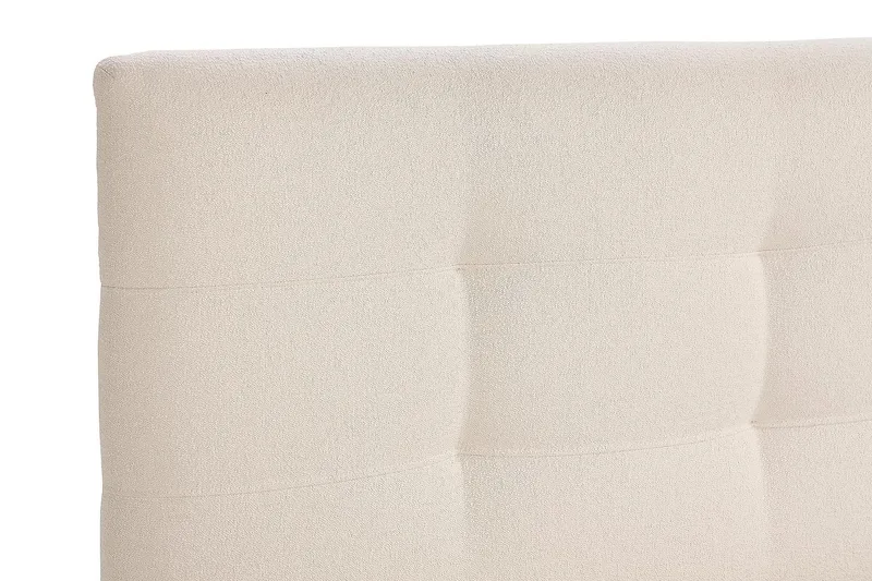 Oslo Lyx Luxe Täydellinen Sänkypaketti Jenkkisänky 180x200 cm sängynpäädyllä - Vaaleabeige - Huonekalut - Sänky - Jenkkisängyt