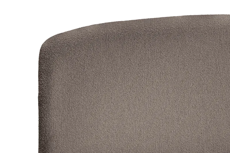 Oslo Lyx Sänky­paketti Jenkkisänky 180x200 cm Curved Sängynpääty - Vaaleanruskea - Huonekalut - Sänky - Jenkkisängyt