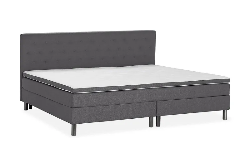 Perhesänky Rebeca 240x200 cm - (+Lisää) Tummanharmaa - Huonekalut - Sänky - Jenkkisängyt