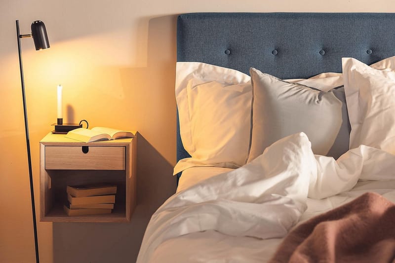 Perhesänky Rebeca 240x200 cm - (+Lisää) Tummansininen - Huonekalut - Sänky - Jenkkisängyt