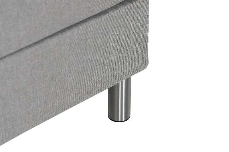 Perhesänky Rebeca 240x200 cm - (+Lisää) Vaaleanharmaa - Huonekalut - Sänky - Jenkkisängyt