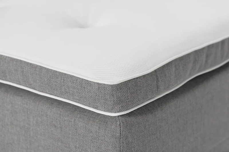 Perhesänky Rebeca 280x210 cm - (+Lisää) Vaaleanharmaa - Huonekalut - Sänky - Jenkkisängyt