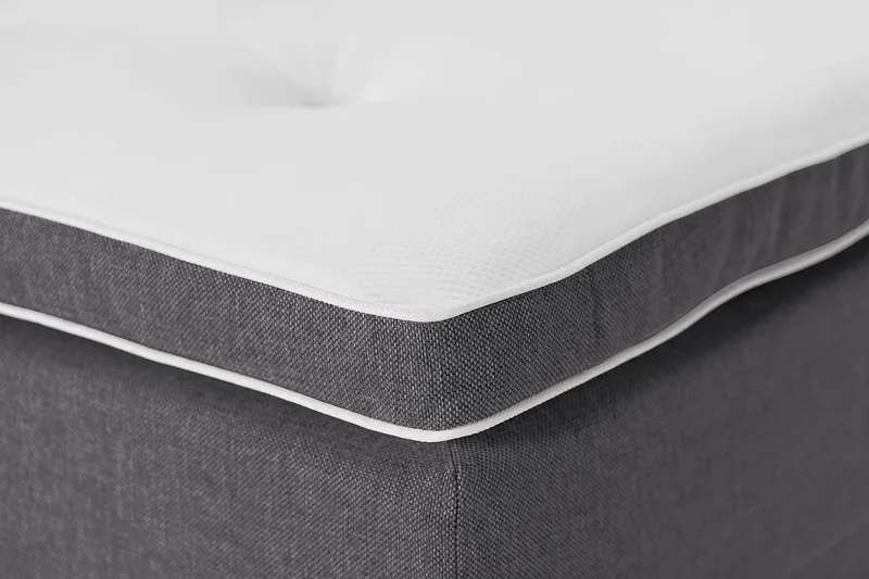 Perhesänky Sänkypaketti Rebeca 240x200 cm - (+Lisää) Tummanharmaa - Huonekalut - Sänky - Jenkkisängyt