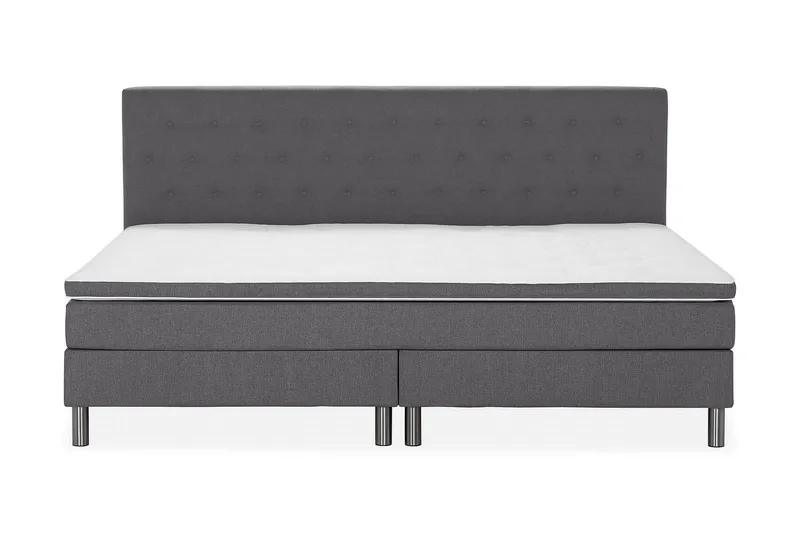 Perhesänky Sänkypaketti Rebeca 240x200 cm - (+Lisää) Tummanharmaa - Huonekalut - Sänky - Jenkkisängyt