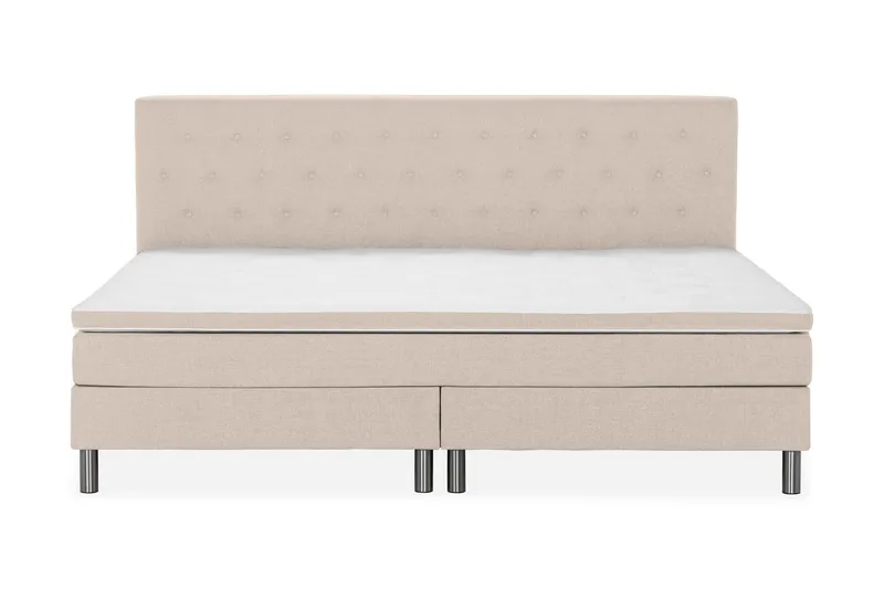Perhesänky Sänkypaketti Rebeca 240x210 cm - (+Lisää) Beige - Huonekalut - Sänky - Jenkkisängyt