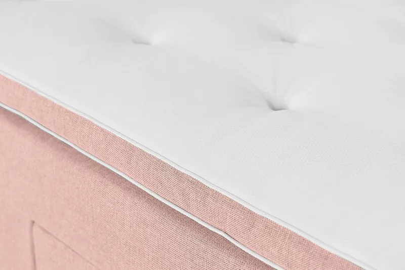 Perhesänky Sänkypaketti Rebeca 240x210 cm - (+Lisää) Roosa - Huonekalut - Sänky - Jenkkisängyt