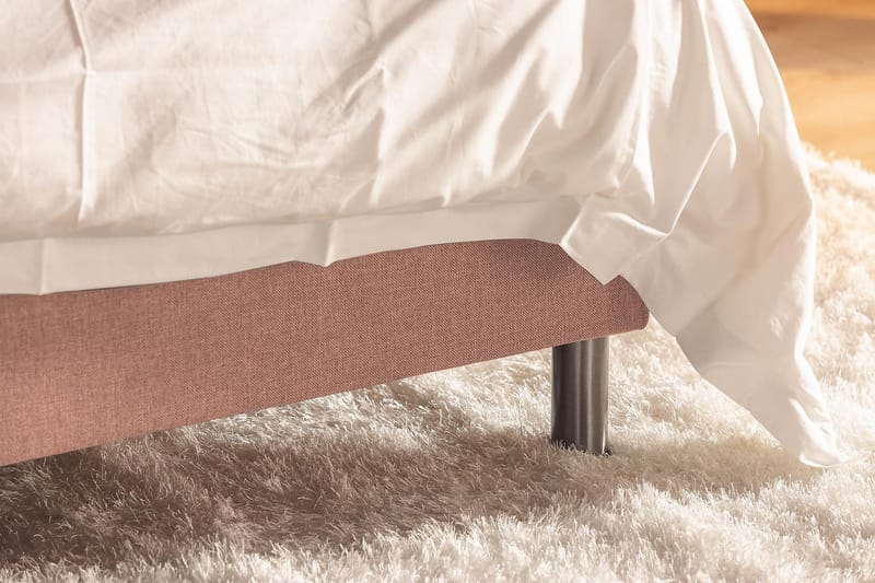 Perhesänky Sänkypaketti Rebeca 240x210 cm - (+Lisää) Roosa - Huonekalut - Sänky - Jenkkisängyt