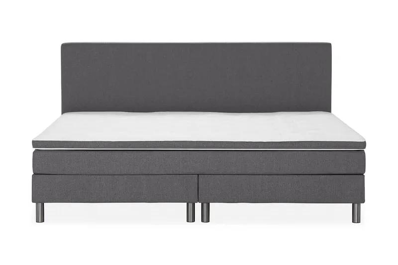 Perhesänky Sänkypaketti Rebeca 240x210 cm - (+Lisää) Tummanharmaa - Huonekalut - Sänky - Jenkkisängyt