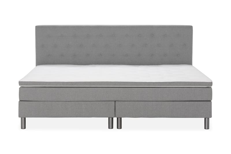 Perhesänky Sänkypaketti Rebeca 240x210 cm - (+Lisää) Vaaleanharmaa - Huonekalut - Sänky - Jenkkisängyt