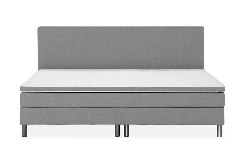 Perhesänky Sänkypaketti Rebeca 240x210 cm - (+Lisää) Vaaleanharmaa - Huonekalut - Sänky - Jenkkisängyt