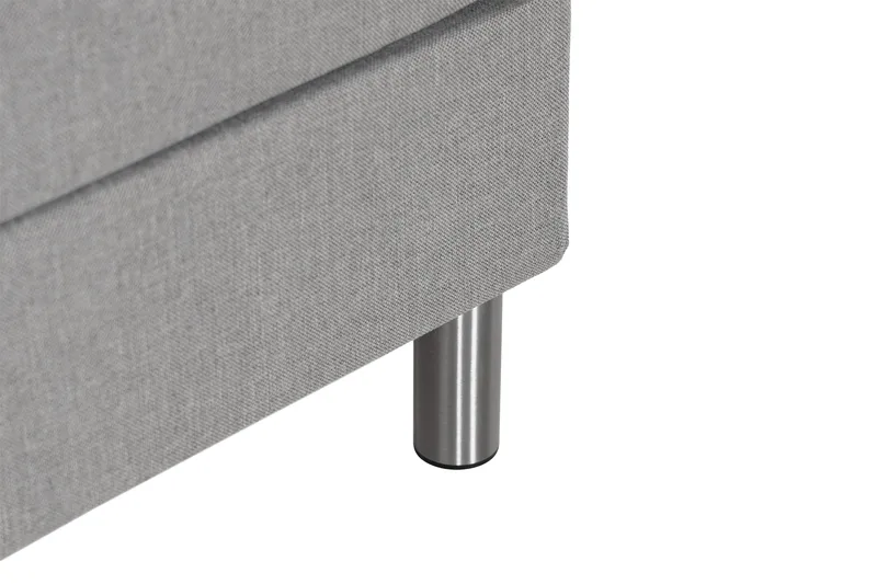 Perhesänky Sänkypaketti Rebeca 240x210 cm - (+Lisää) Vaaleanharmaa - Huonekalut - Sänky - Jenkkisängyt