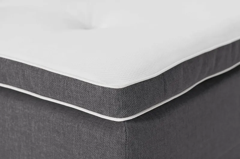 Perhesänky Sänkypaketti Rebeca 280x200 cm - (+Lisää) Tummanharmaa - Huonekalut - Sänky - Jenkkisängyt