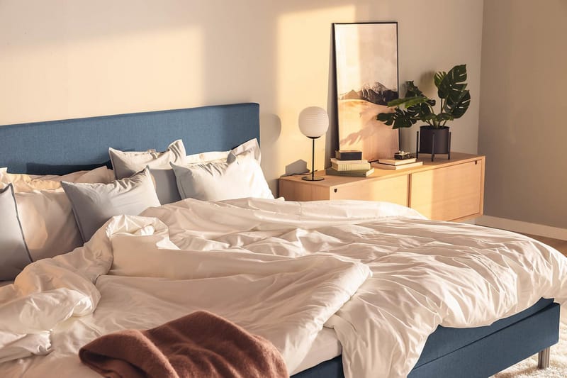 Perhesänky Sänkypaketti Rebeca 280x200 cm - (+Lisää) Tummansininen - Huonekalut - Sänky - Jenkkisängyt