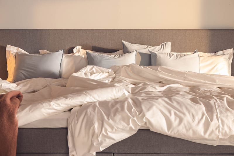 Perhesänky Sänkypaketti Rebeca 280x200 cm - (+Lisää) Vaaleanharmaa - Huonekalut - Sänky - Jenkkisängyt