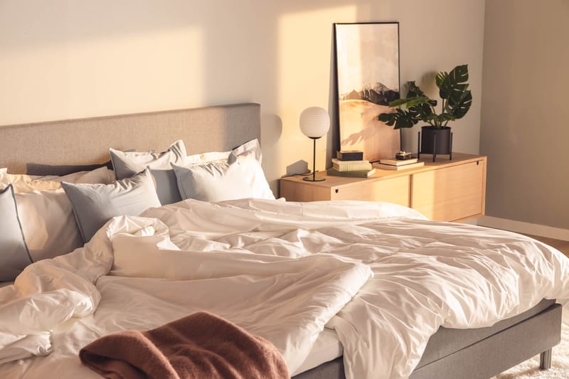 Perhesänky Sänkypaketti Rebeca 280x200 cm - (+Lisää) Vaaleanharmaa - Huonekalut - Sänky - Jenkkisängyt