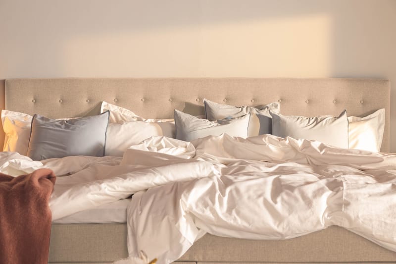 Perhesänky Sänkypaketti Rebeca 280x210 cm - (+Lisää) Beige - Huonekalut - Sänky - Jenkkisängyt