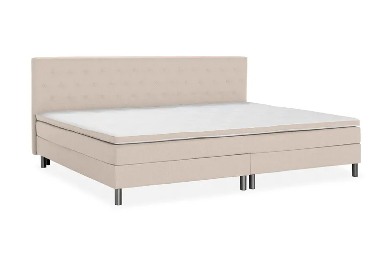 Perhesänky Sänkypaketti Rebeca 280x210 cm - (+Lisää) Beige - Huonekalut - Sänky - Jenkkisängyt