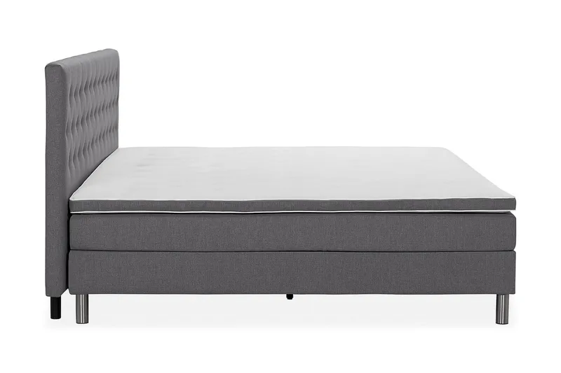 Perhesänky Sänkypaketti Rebeca 280x210 cm - (+Lisää) Tummanharmaa - Huonekalut - Sänky - Jenkkisängyt