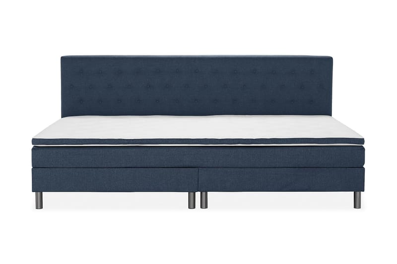 Perhesänky Sänkypaketti Rebeca 280x210 cm - (+Lisää) Tummansininen - Huonekalut - Sänky - Jenkkisängyt
