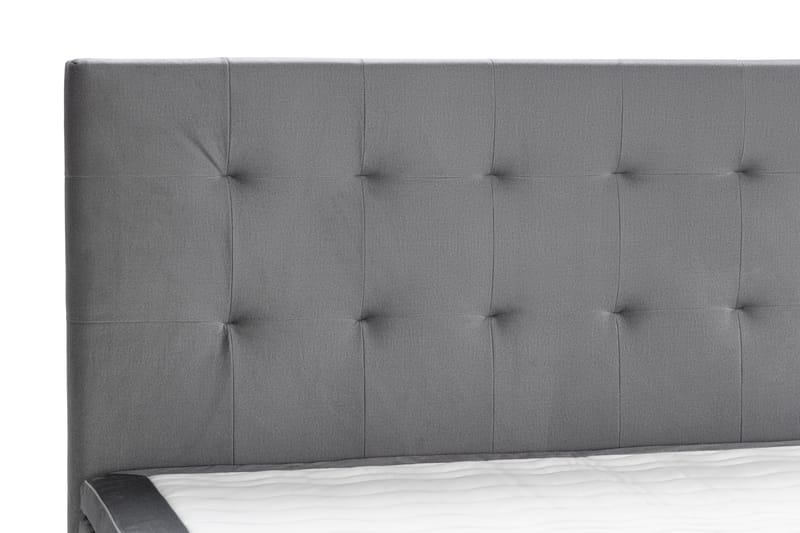 Pigge Extra Sänkypaketti Jenkkisänky 160x200 - Harmaa - Huonekalut - Sänky - Parisänky