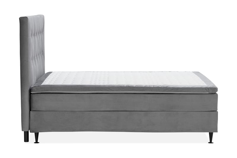 Pigge Extra Sänkypaketti Jenkkisänky 160x200 - Harmaa - Huonekalut - Sänky - Parisänky