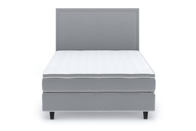Romance Lyx Velvet 140x200 - Vaaleanharmaa - Huonekalut - Sänky - Jenkkisängyt