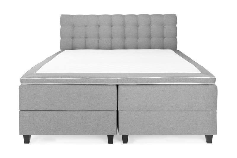 Säilytyssänky Boxford 160x200 - Vaaleanharmaa - Huonekalut - Sänky - Sängyt säilytystilalla