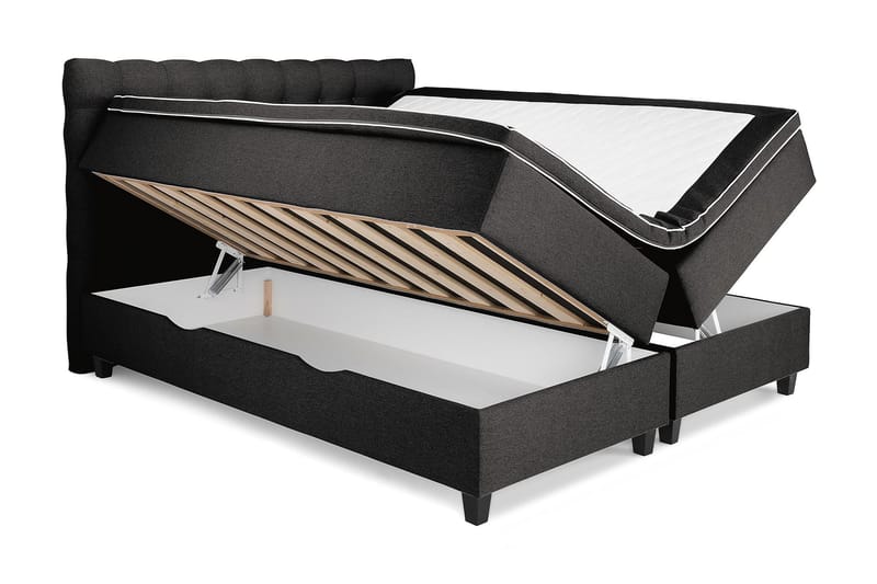 Säilytyssänky Boxford 180x200 - Tummanharmaa - Huonekalut - Sänky - Jenkkisängyt