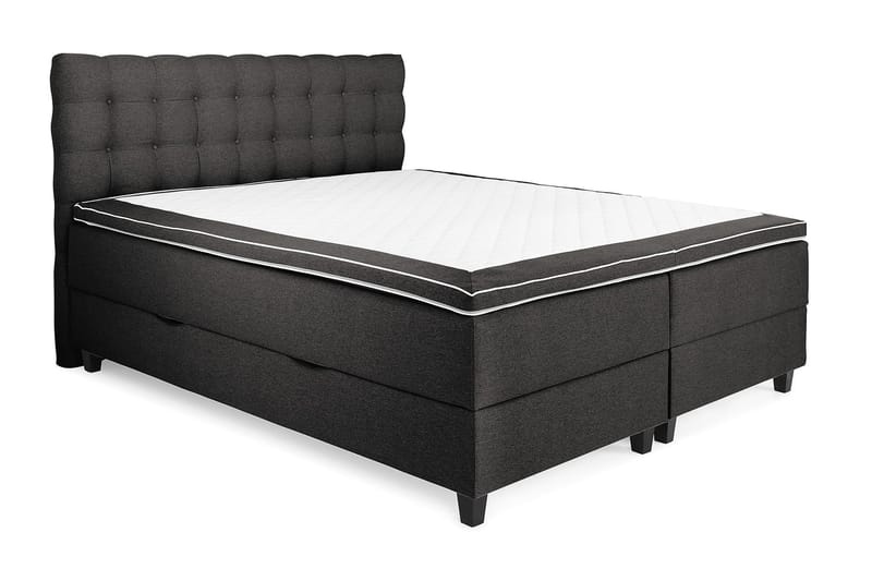 Säilytyssänky Boxford 180x200 - Tummanharmaa - Huonekalut - Sänky - Jenkkisängyt