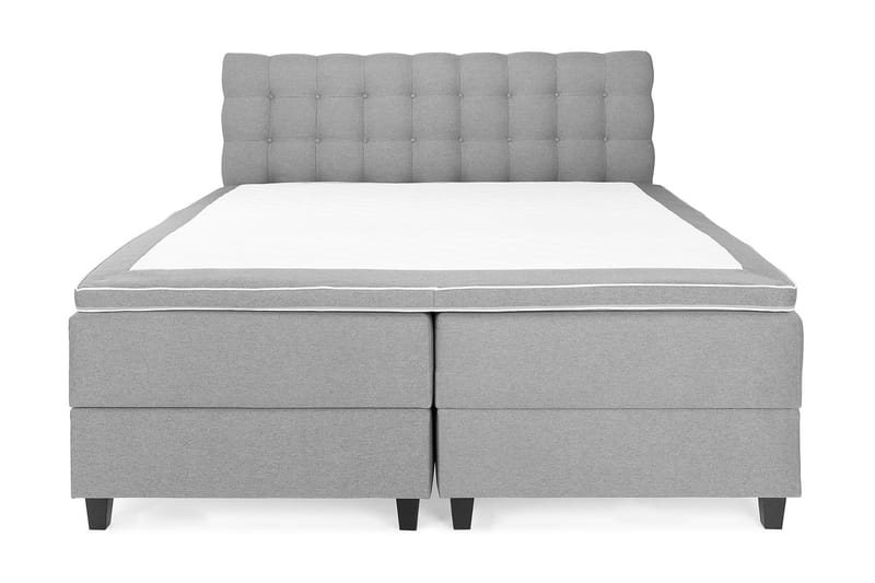 Säilytyssänky Boxford 180x200 - Vaaleanharmaa - Huonekalut - Sänky - Sängyt säilytystilalla