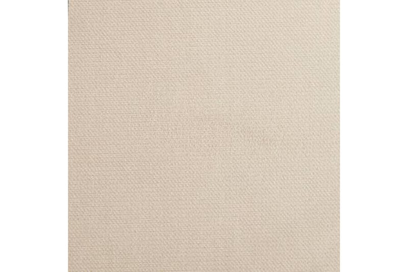 Sänkypaketti – jenkkisänky 120x200 cm kankaasta säilytyksellä ja sängynpäädyllä + petauspatja kovuusasteella medium - Beige - Huonekalut - Sänky - Jenkkisängyt