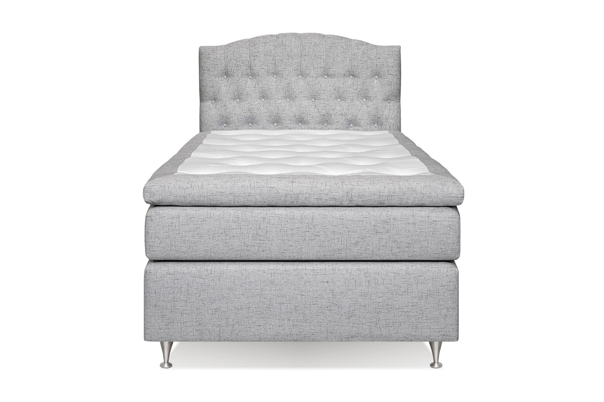 Sänkypaketti Abelie 120x200 Kova - Vaaleanharmaa - Huonekalut - Sänky - Jenkkisängyt