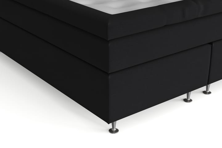 Sänkypaketti Abelie 160x200 Medium - Musta - Jenkkisängyt - Sänkypaketti