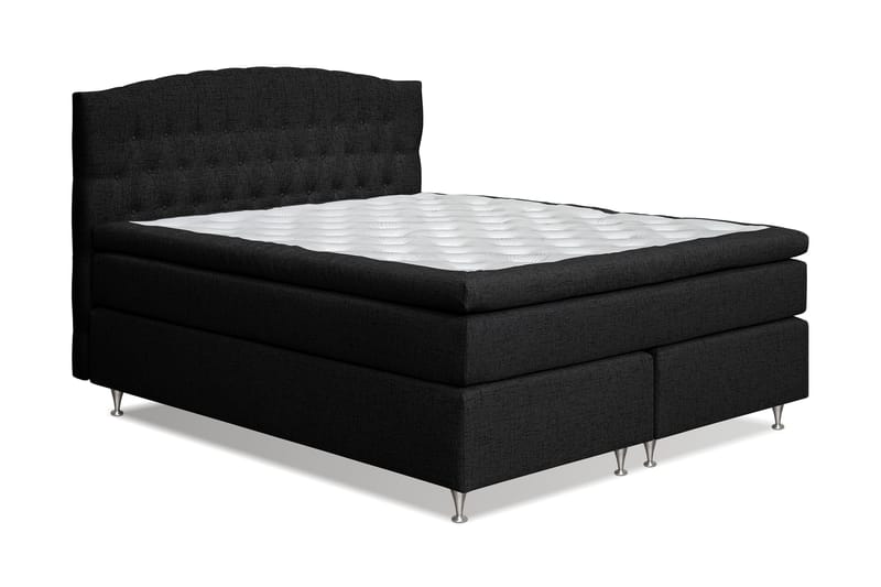 Sänkypaketti Abelie 180x200 Kova - Musta - Huonekalut - Sänky - Jenkkisängyt