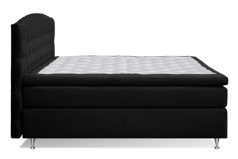 Sänkypaketti Abelie 180x200 Kova/Medium - Musta - Huonekalut - Sänky - Jenkkisängyt