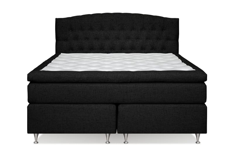 Sänkypaketti Abelie 180x200 Medium - Musta - Huonekalut - Sänky - Jenkkisängyt