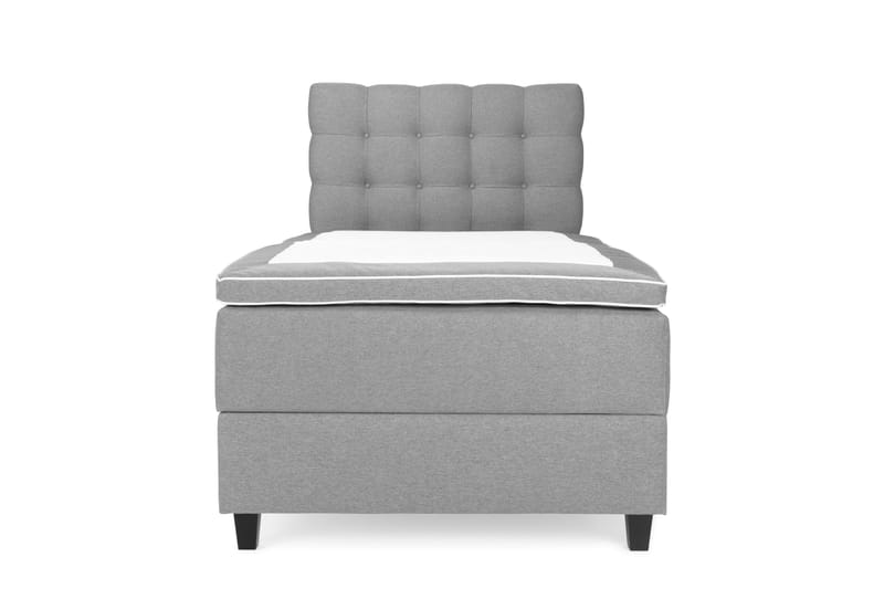 Sänkypaketti Boxford 105x200 Säilytyssänky - Vaaleanharmaa - Huonekalut - Sänky - Jenkkisängyt