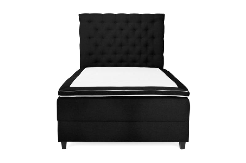 Sänkypaketti Boxford 140x200 Säilytyssänky - Musta - Huonekalut - Sänky - Jenkkisängyt
