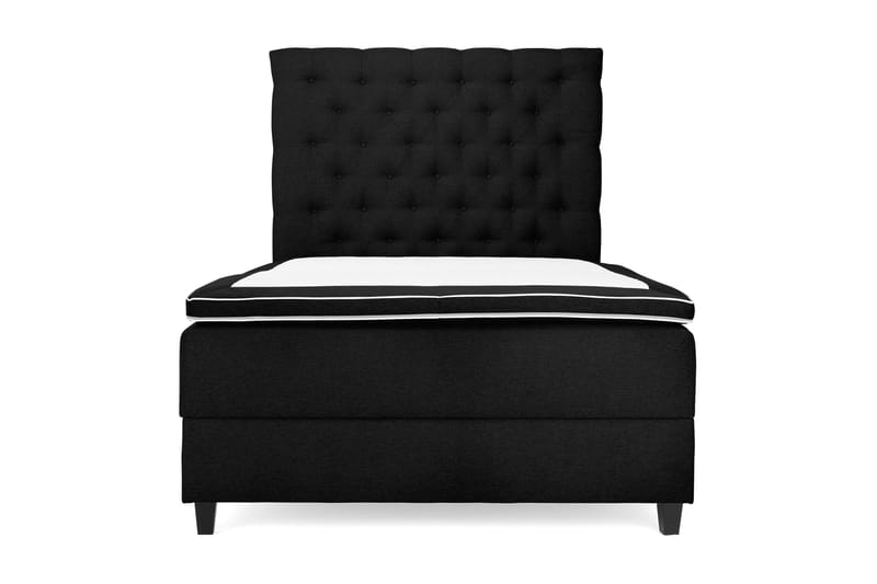 Sänkypaketti Boxford 140x200 Säilytyssänky - Musta - Huonekalut - Sänky - Jenkkisängyt