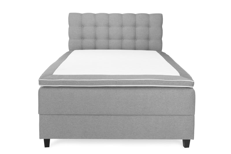 Sänkypaketti Boxford 140x200 Säilytyssänky - Vaaleanharmaa - Huonekalut - Sänky - Jenkkisängyt
