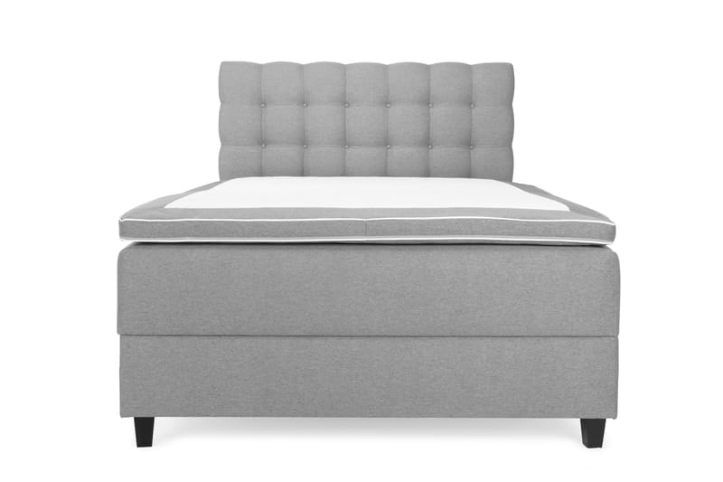 Sänkypaketti Boxford 140x200 Säilytyssänky - Vaaleanharmaa - Huonekalut - Sänky - Jenkkisängyt